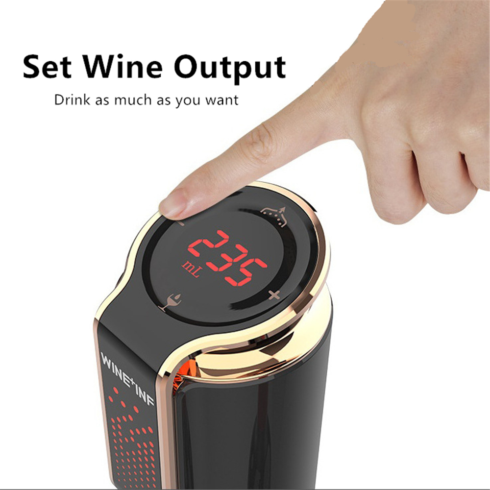 USB Charging Smart Electric Wi - Wine Aerator Pour recensione e prezzo