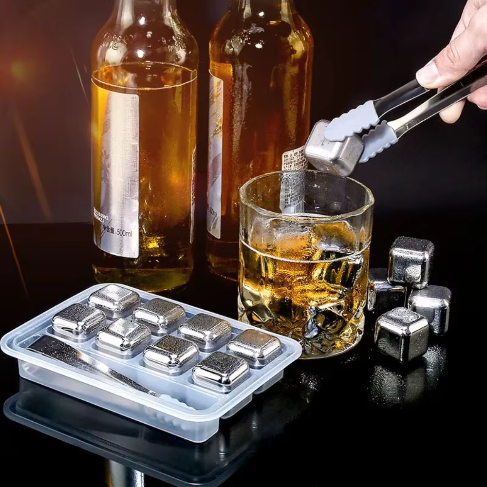 4/6/8 Pcs Stainless Steel Ice  - Wine Beer Refrigerator recensione e prezzo