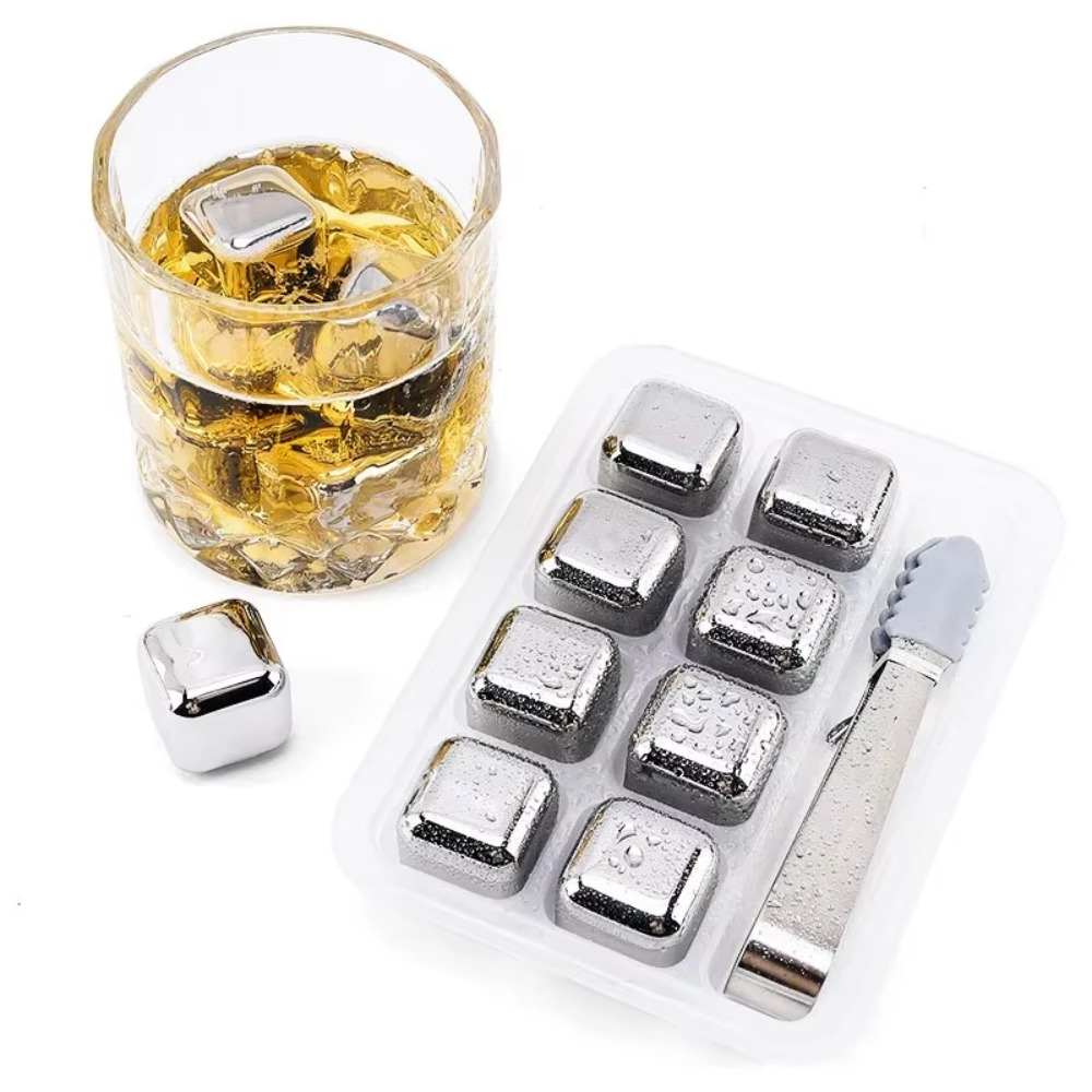 4/6/8 Pcs Stainless Steel Ice  - Wine Beer Refrigerator recensione e prezzo