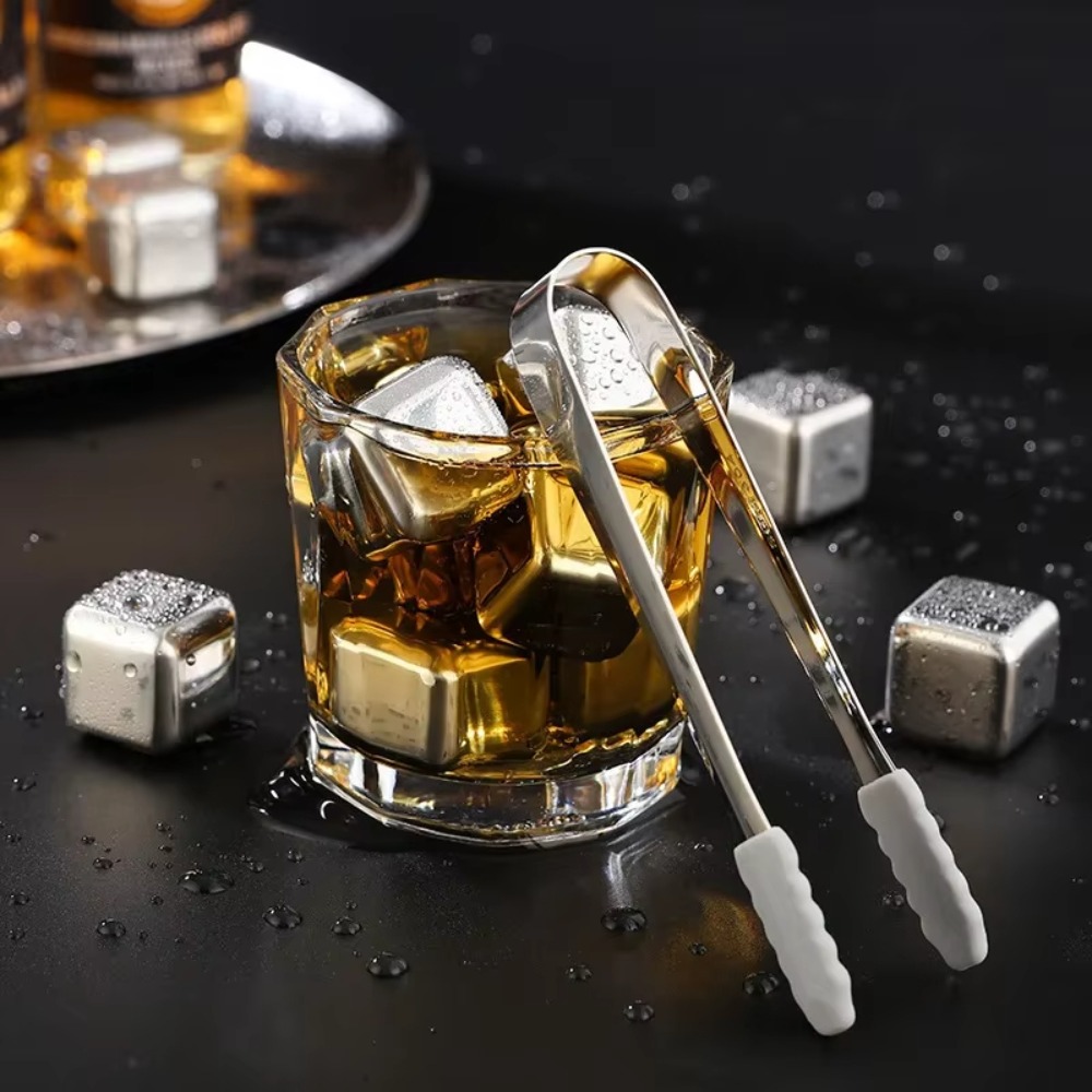 4/6/8 Pcs Stainless Steel Ice  - Wine Beer Refrigerator recensione e prezzo