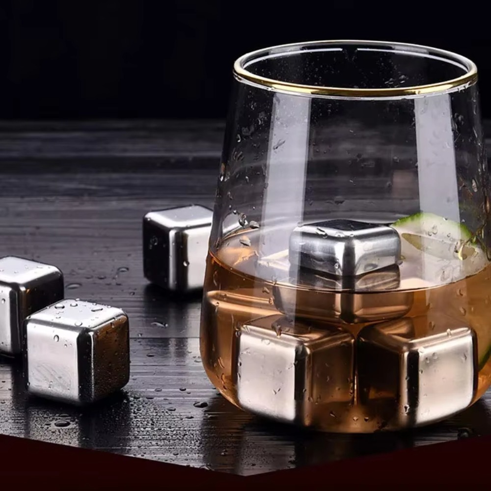 4/6/8 Pcs Stainless Steel Ice  - Wine Beer Refrigerator recensione e prezzo
