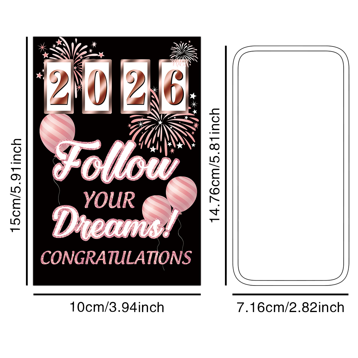 6pcs Congrats Grad Class 2026  - Wine In Beer Bottle recensione e prezzo