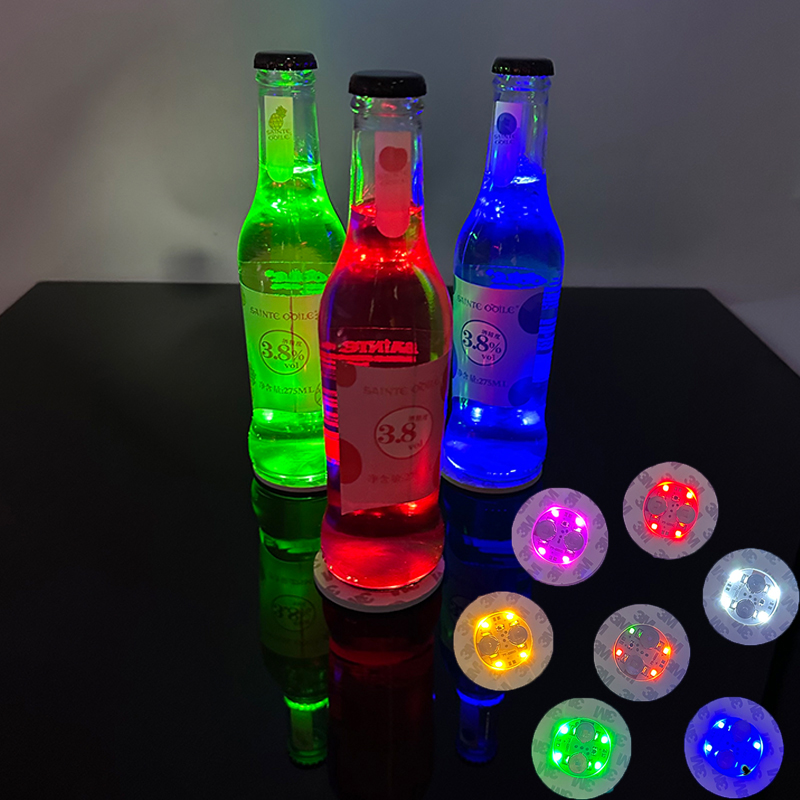 LED Coasters Sticker Night Clu - Wine Beer Spirits recensione e prezzo