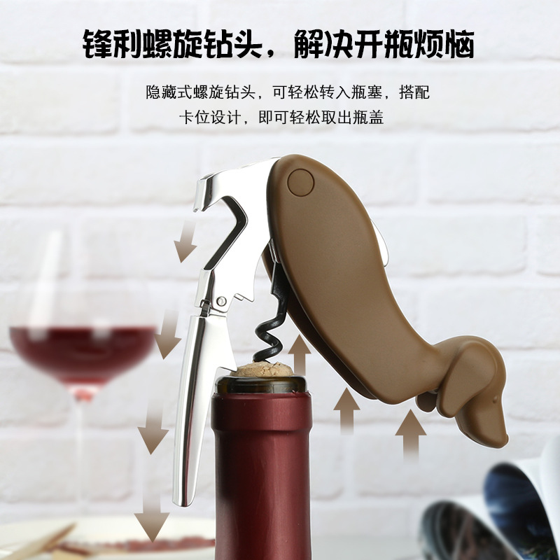 Dog Wine Bottle Opener Corkscr - Wine In Beer Bottle recensione e prezzo