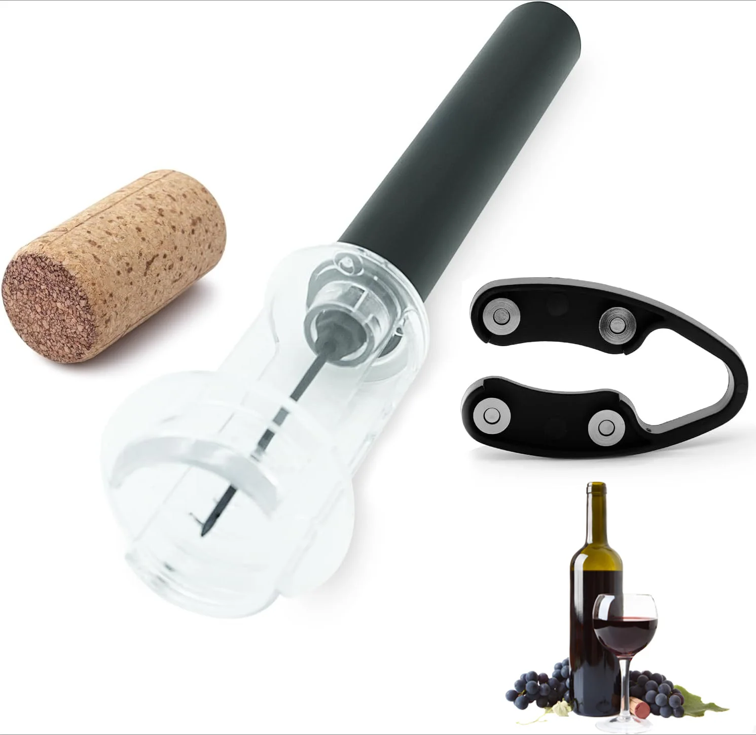 Air Pump Wine Bottle Opener Ai - Wine In Beer Bottle recensione e prezzo