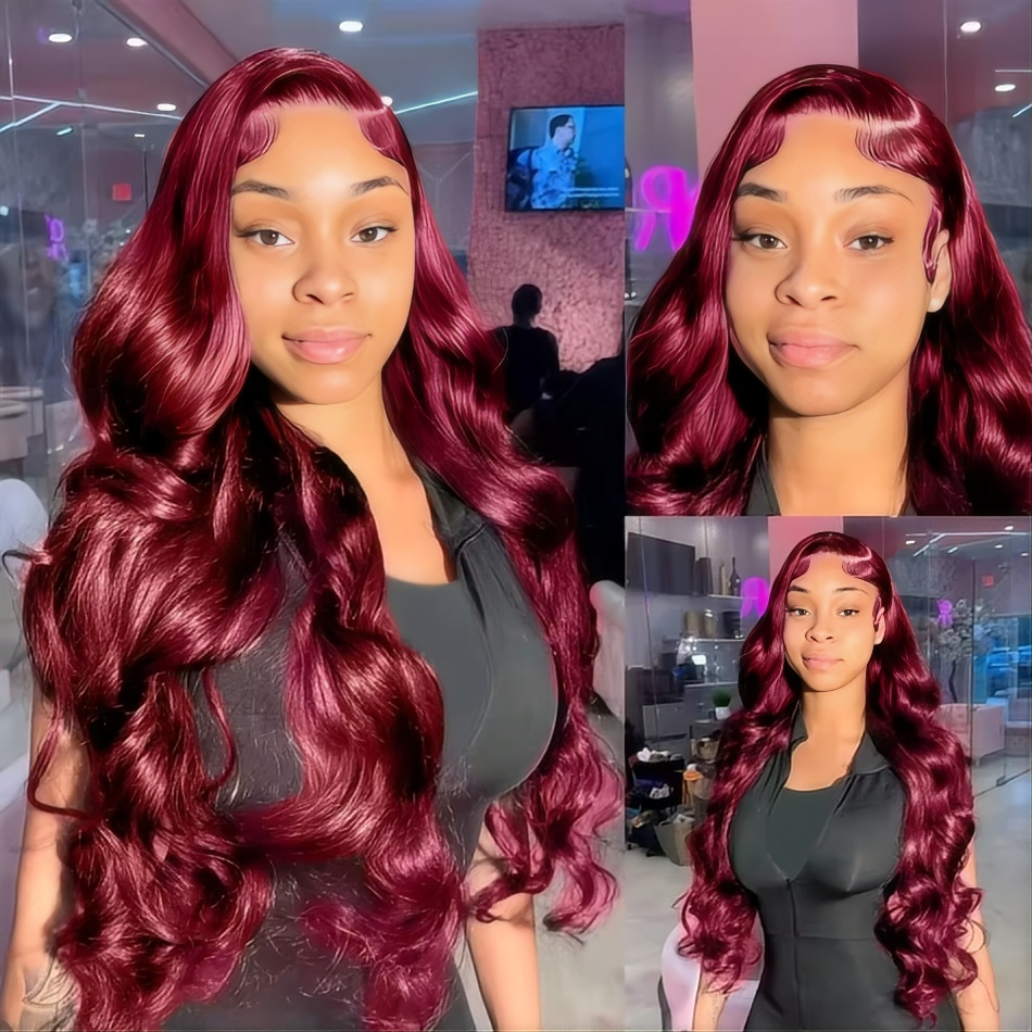 99j Burgundy Lace Front Wig Hu - Wine & Beer Emporium recensione e prezzo